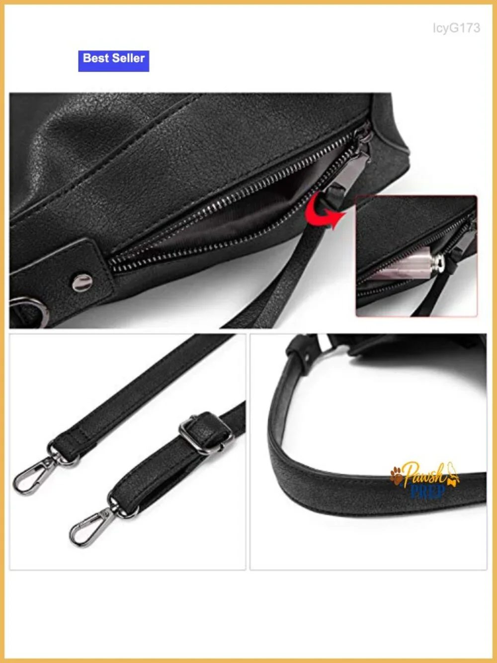 Hobo Crossbody Bag for Women Designer Shoulder Purse Handbags Faux Leather